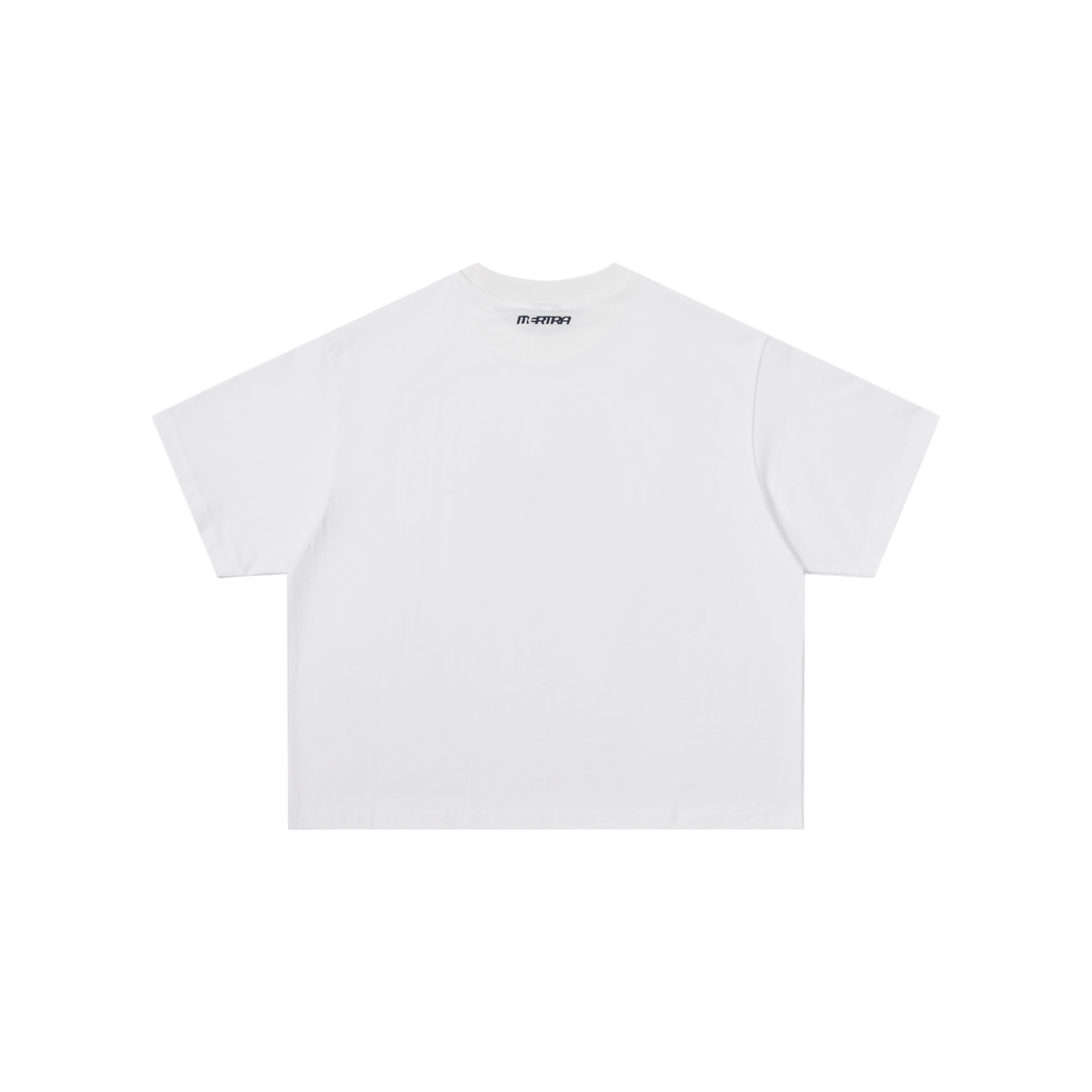 3D Logo Tee (White / Navy / Grey)