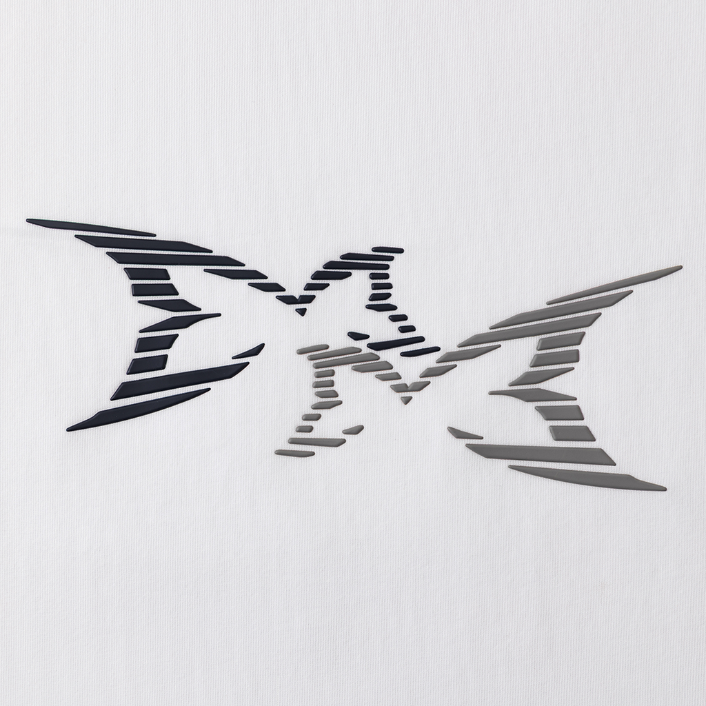 3D Logo Tee (White / Navy / Grey)