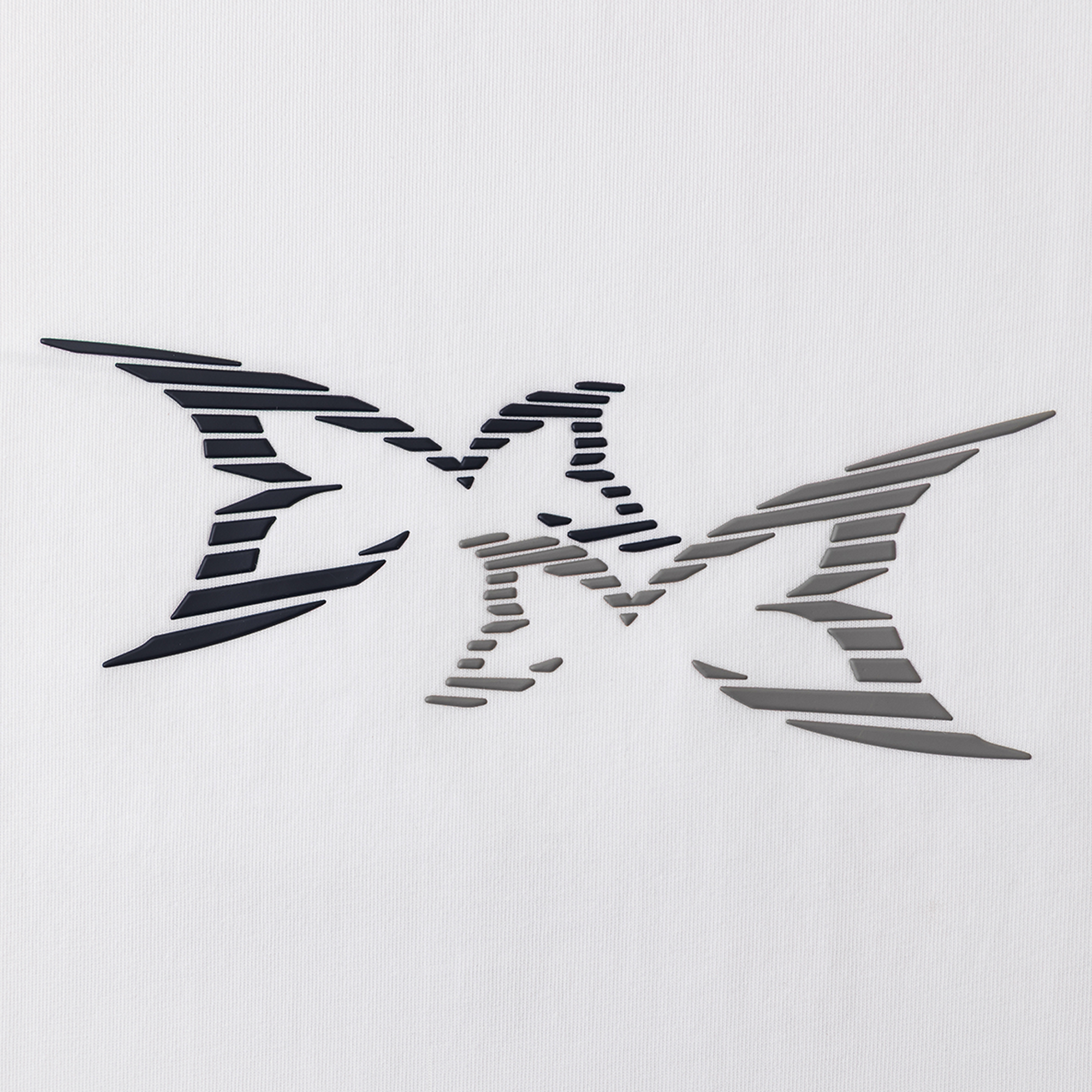 3D Logo Tee (White / Navy / Grey)