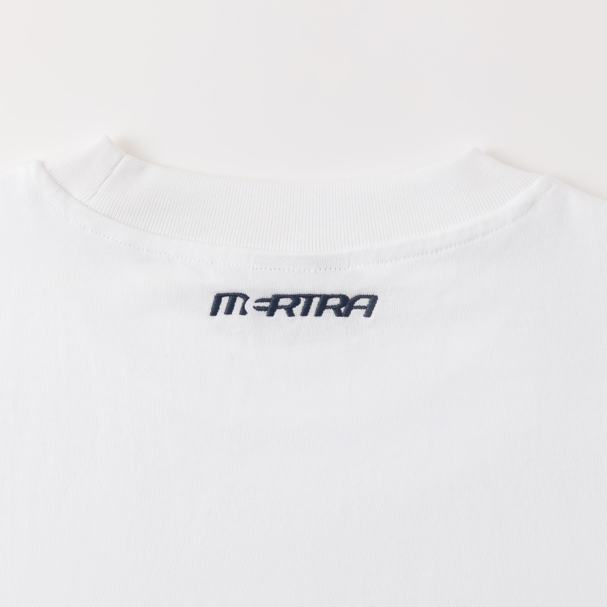 3D Logo Tee (White / Navy / Grey)