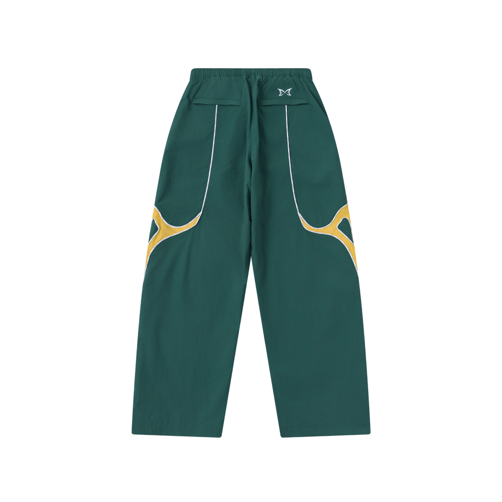Down Unda Track Pants (Green / Yellow)