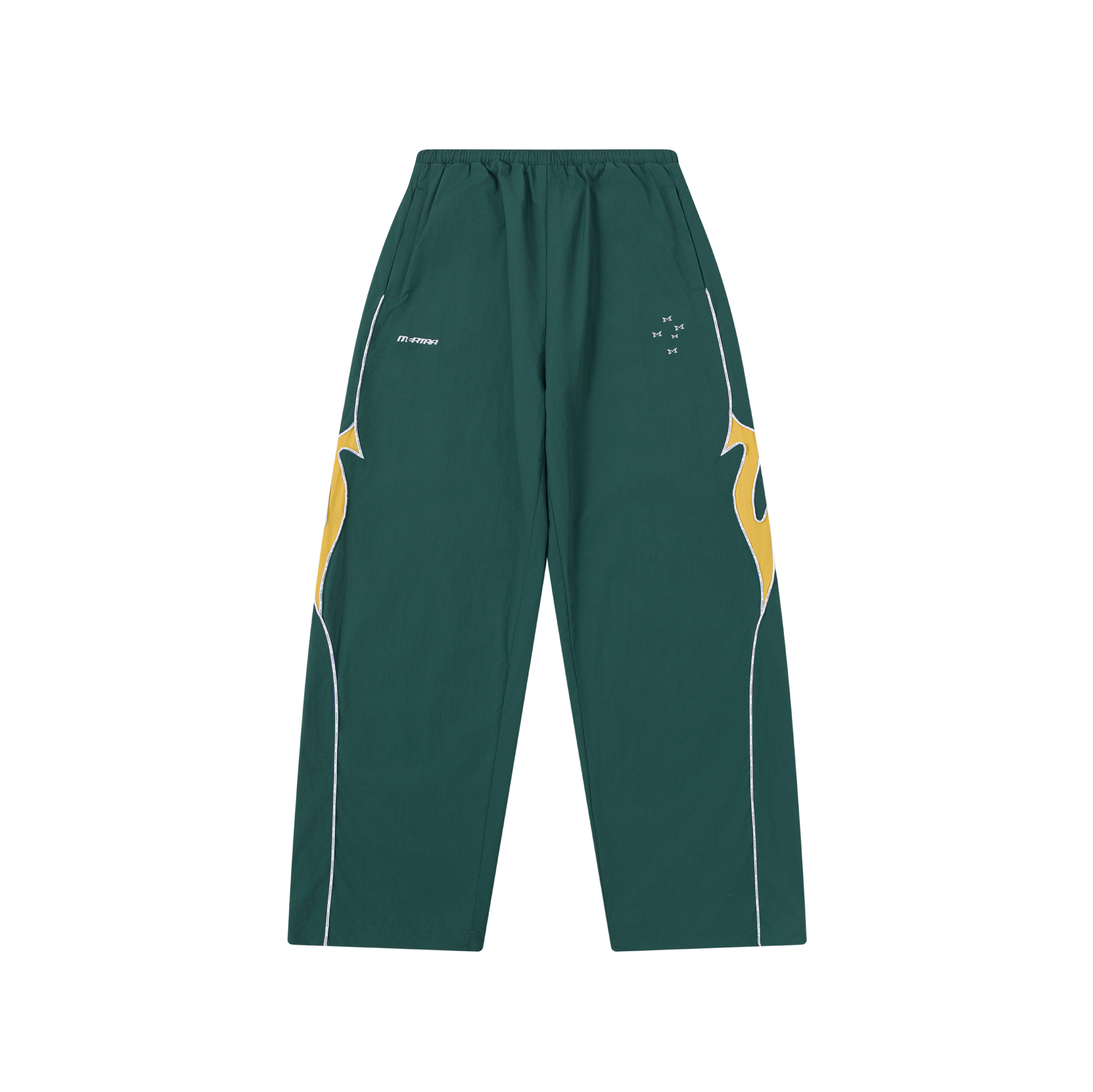 Down Unda Track Pants (Green / Yellow)