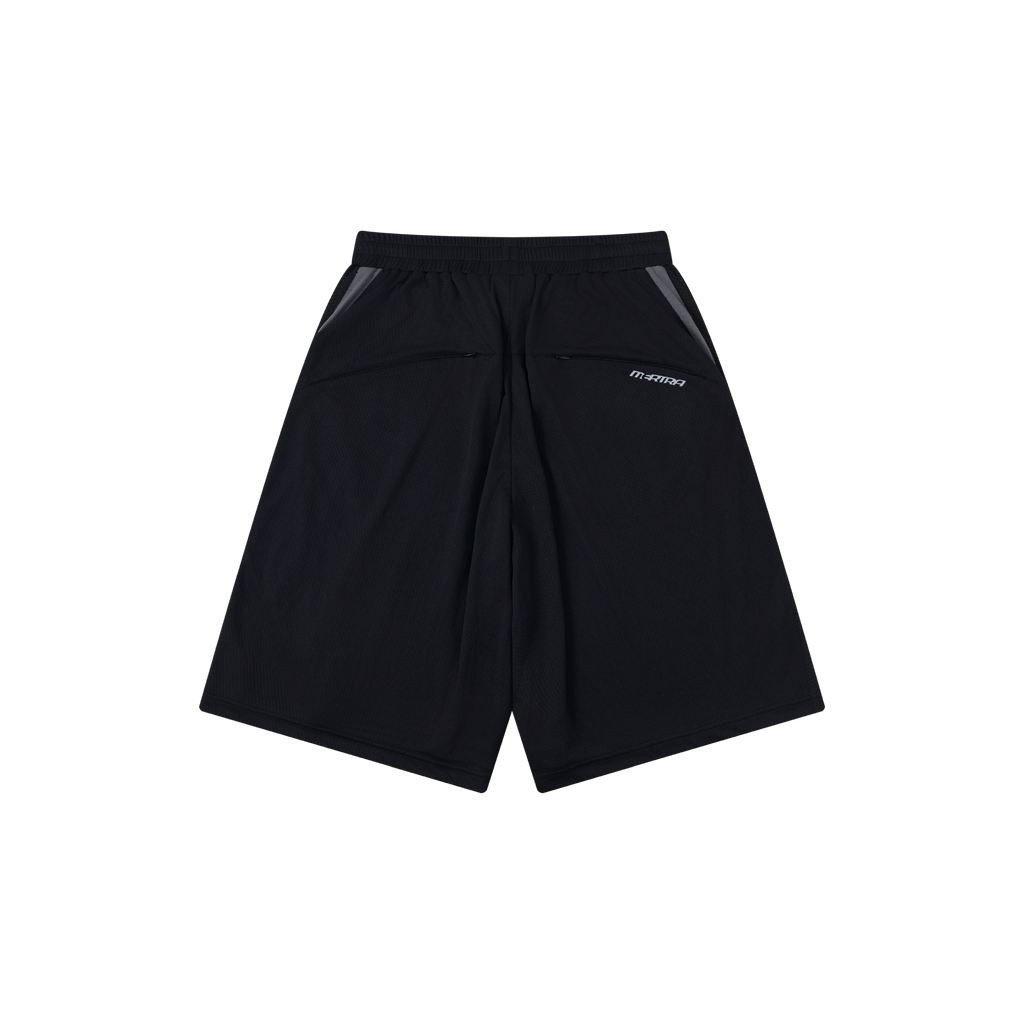 Tri-Mesh Sport Shorts (Black)