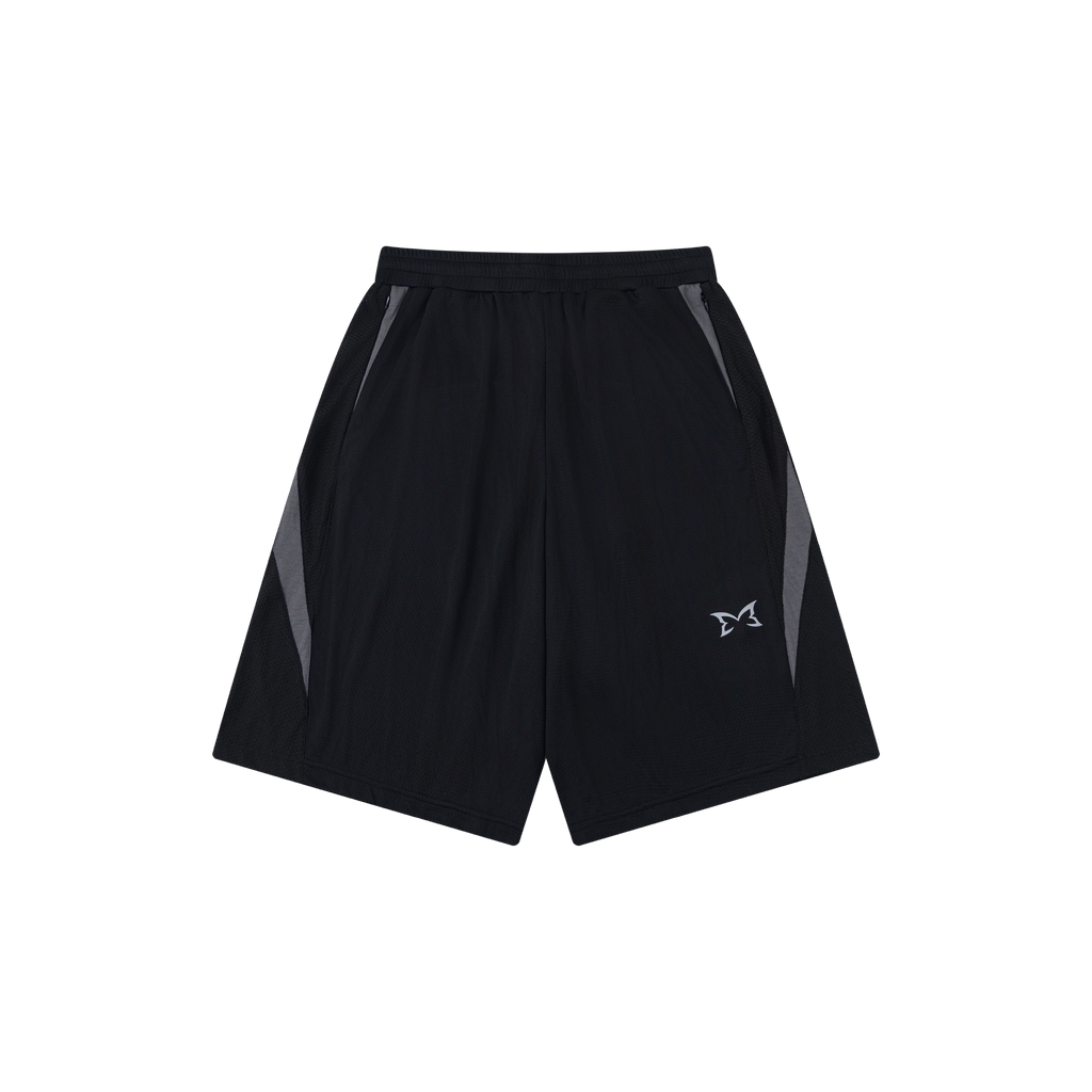 Tri-Mesh Sport Shorts (Black)