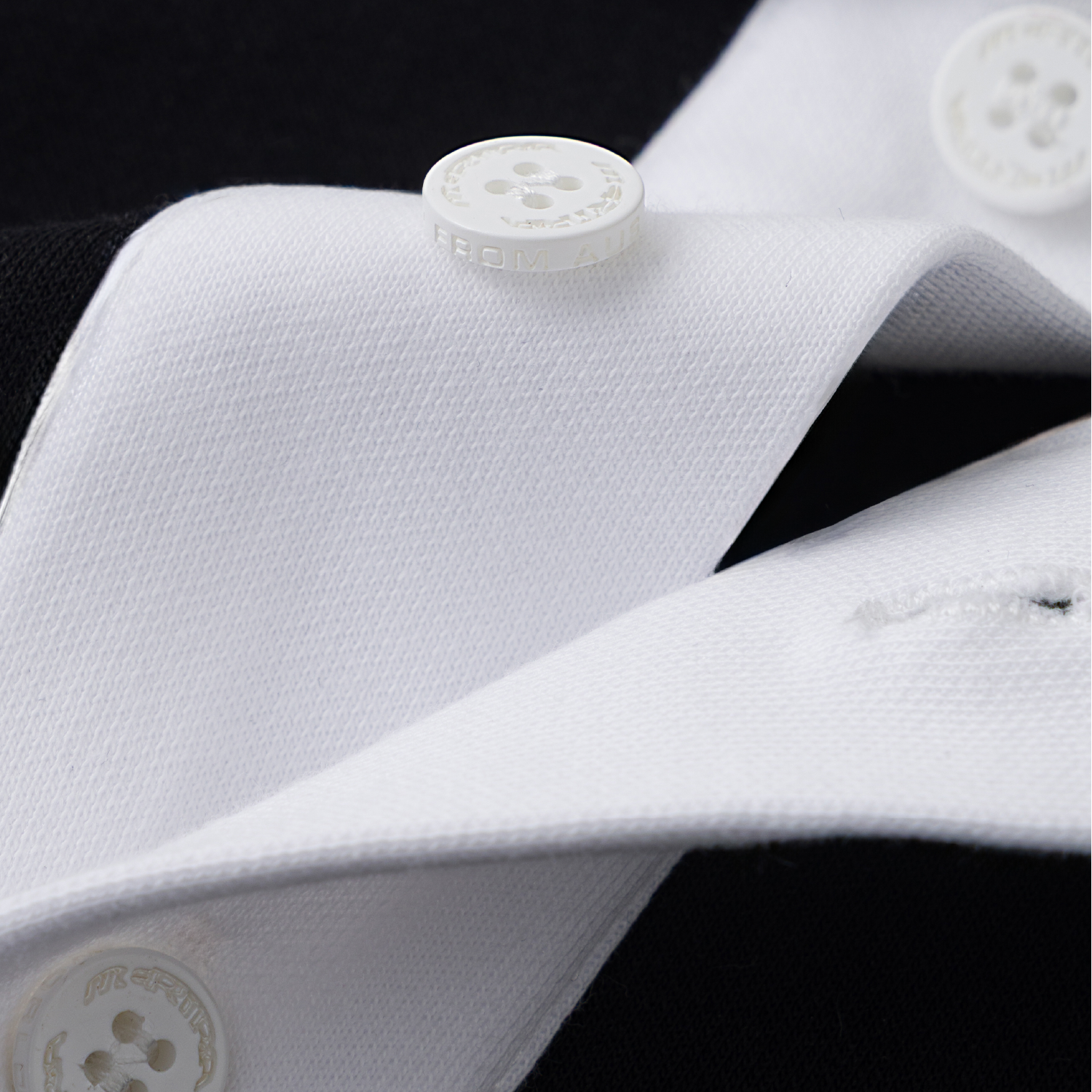 Precision Panel Polo (Black)