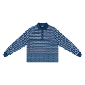 Logo Stripe Rugby (Blue)