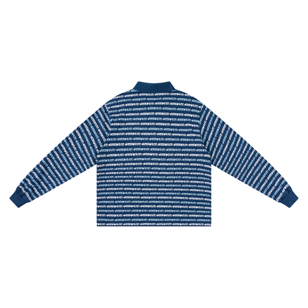 Logo Stripe Rugby (Blue)