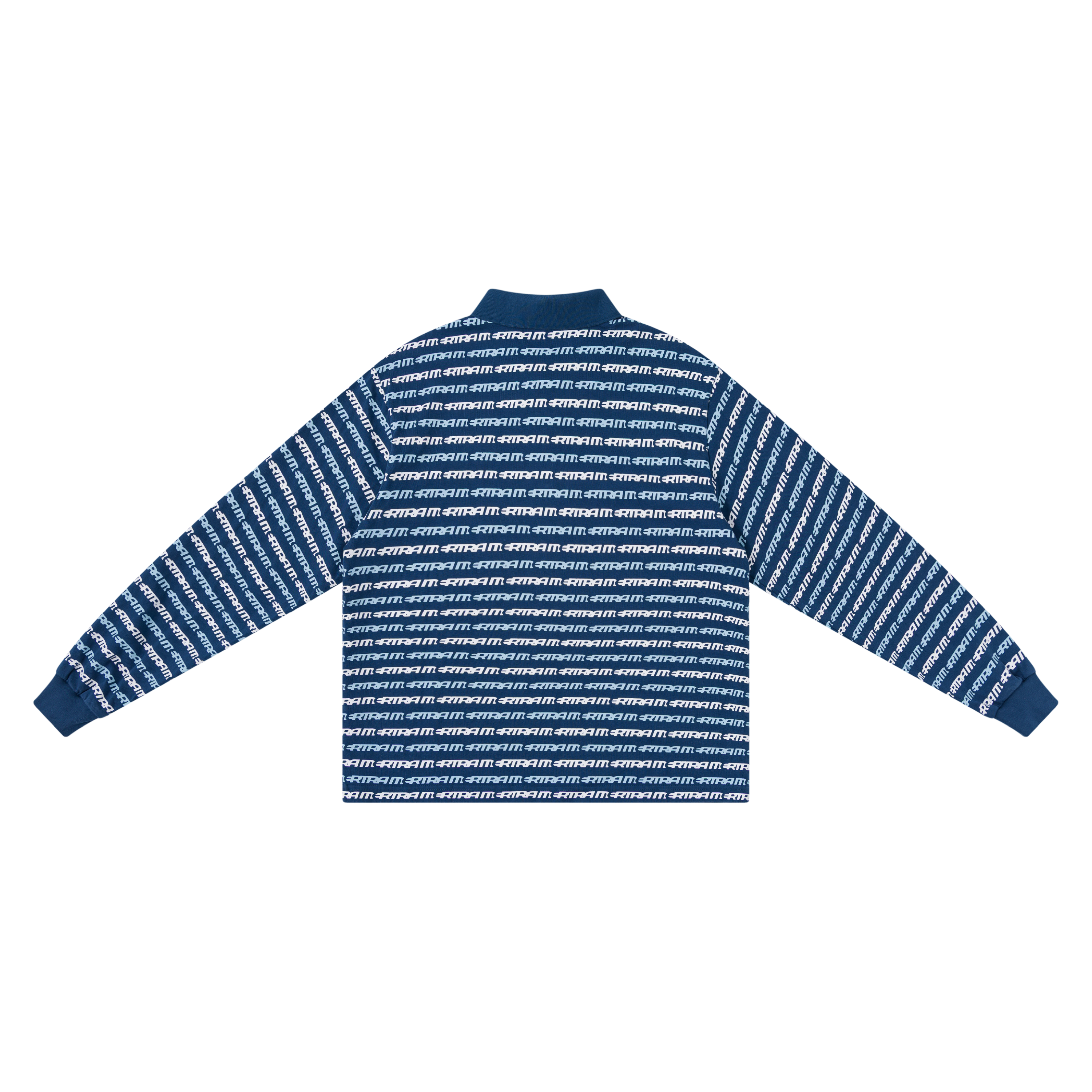 Logo Stripe Rugby (Blue)