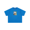 Cat In Da Hat Tee (Blue)