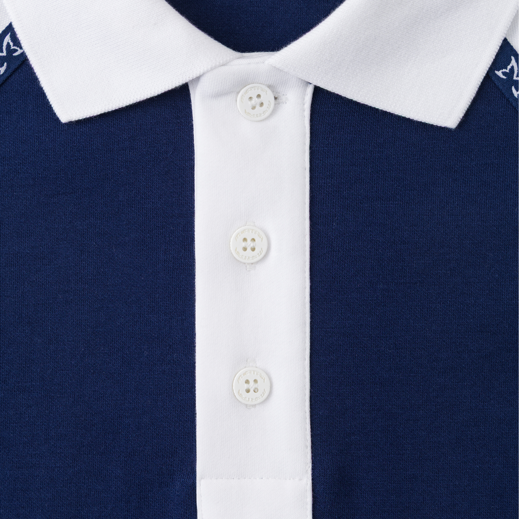 Precision Panel Polo (Blue)