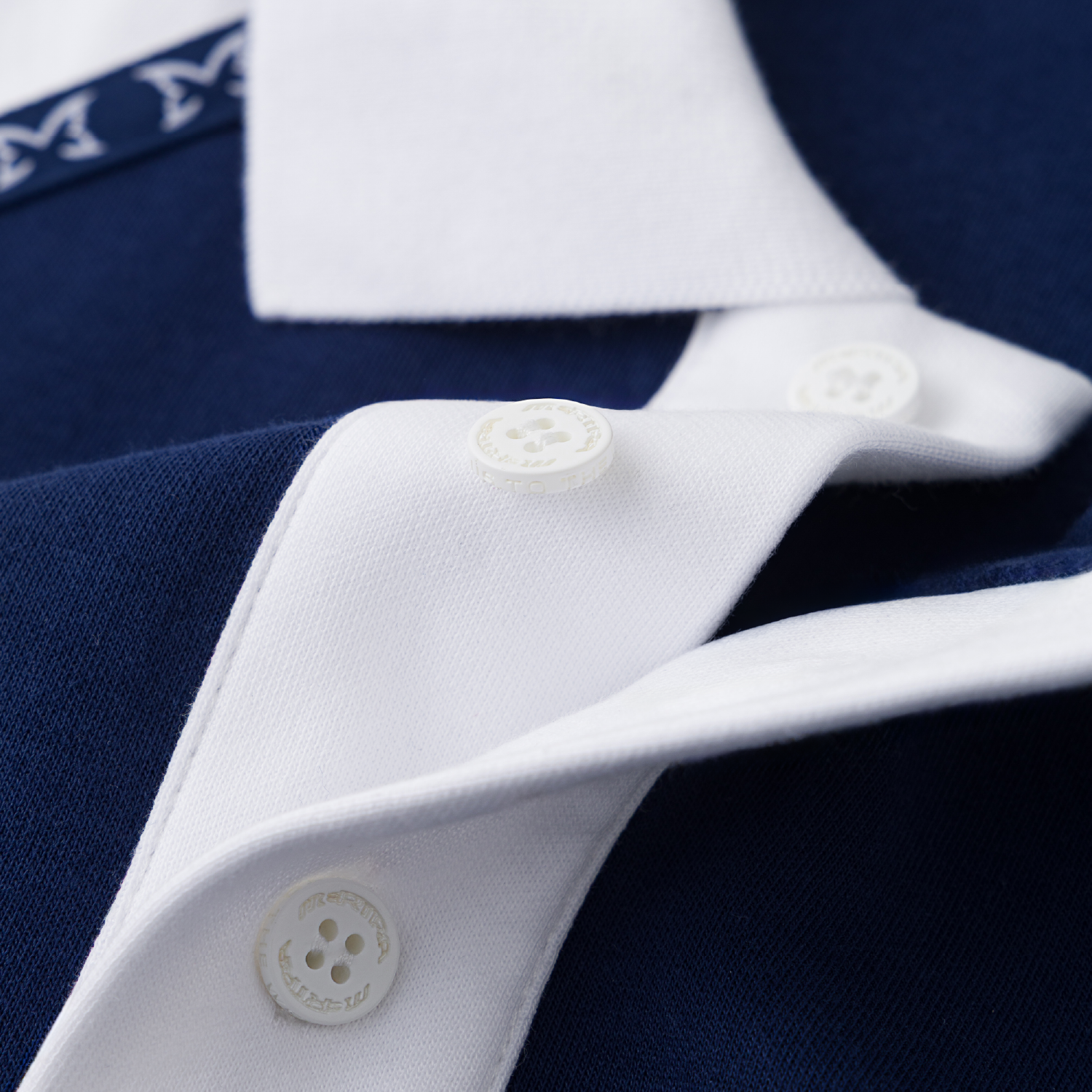 Precision Panel Polo (Blue)