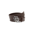 Alligator Skin Belt (Brown)