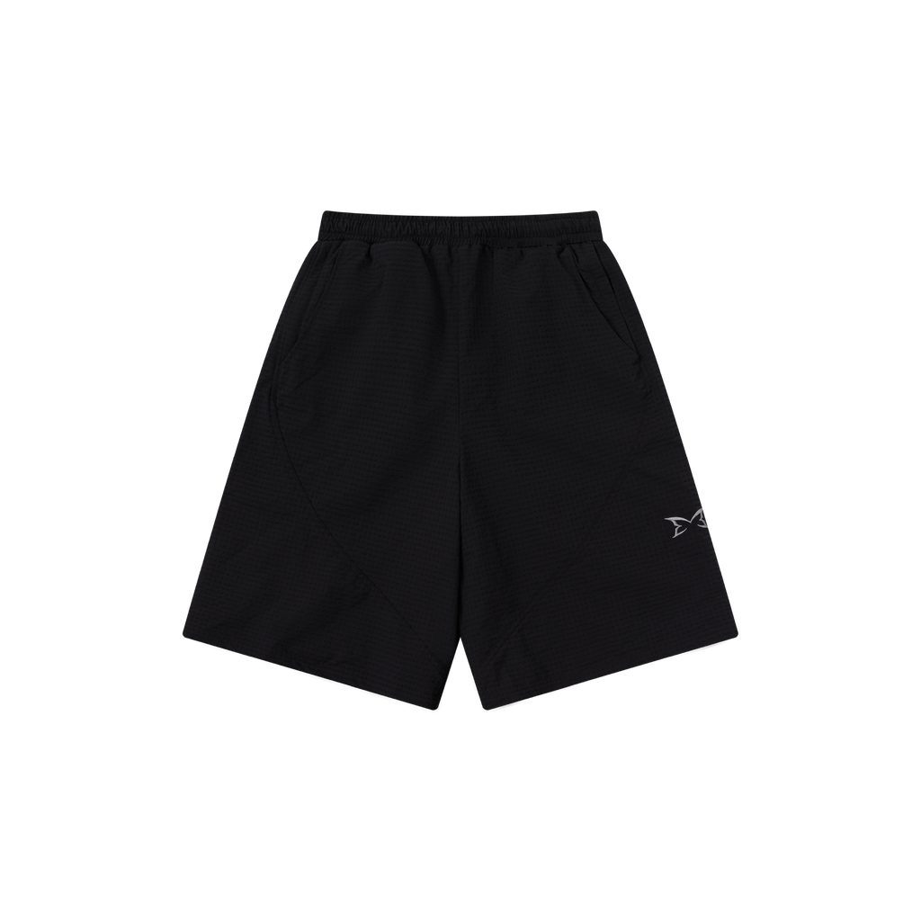Bubble Woven Shorts (Black)