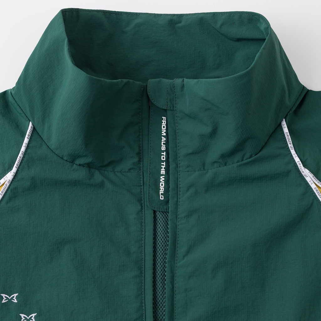 Down Unda Track Jacket (Green / Yellow)