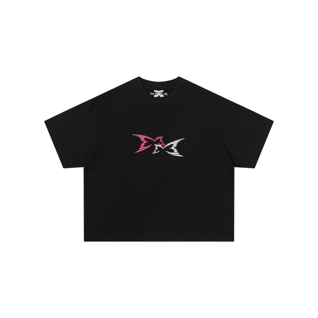 3D Logo Tee (Black / Red)
