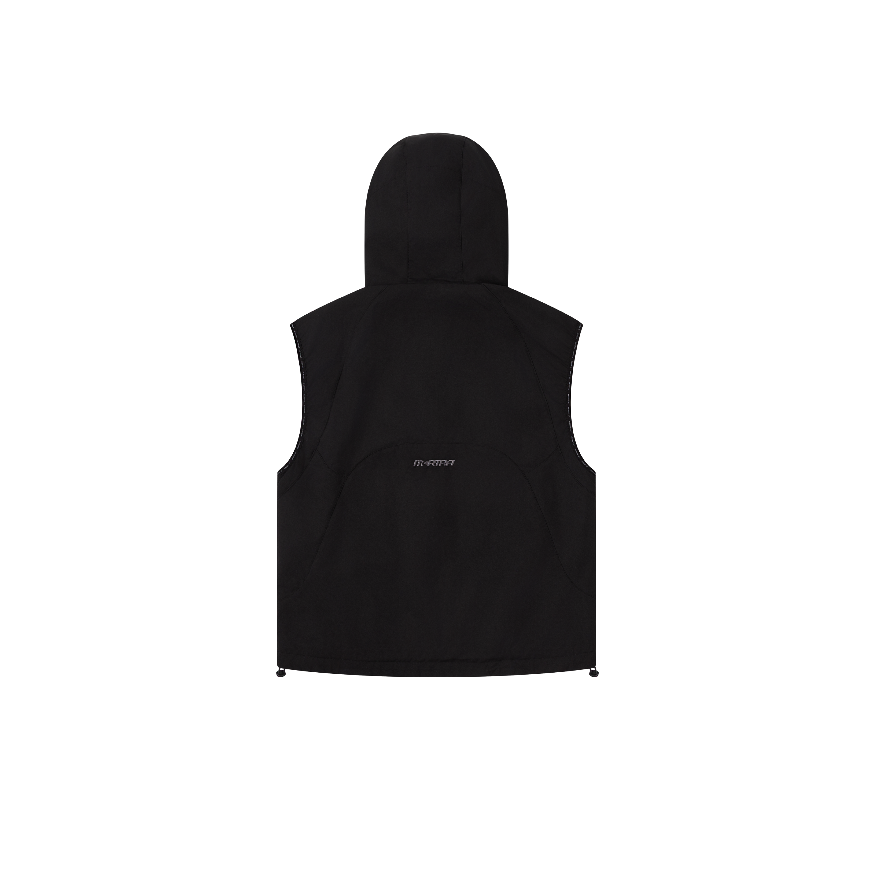Technical Hooded Gilet (Black)