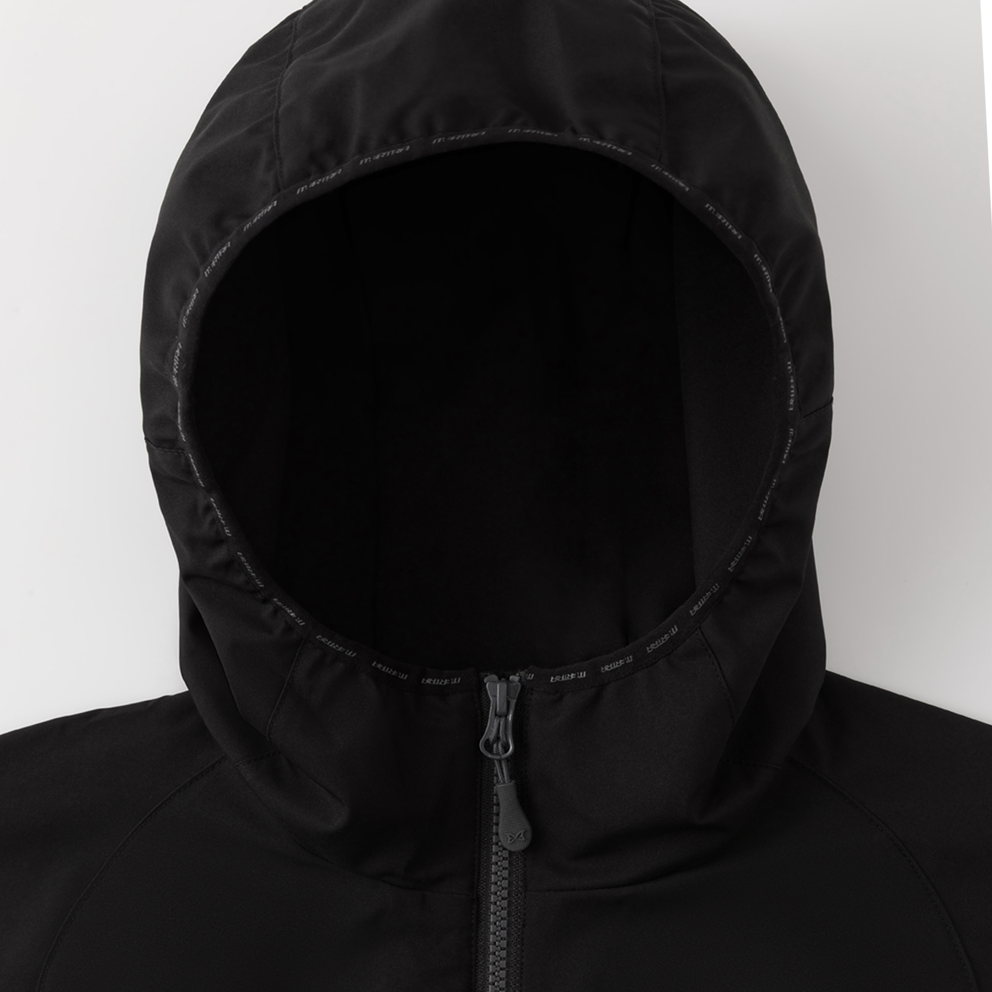Technical Hooded Gilet (Black)