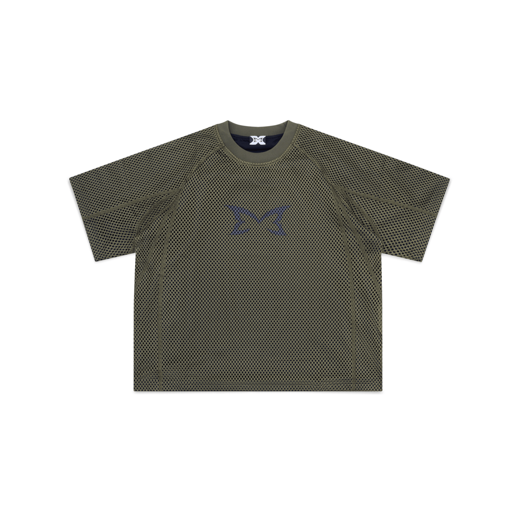 Layered Mesh Jersey (Green)