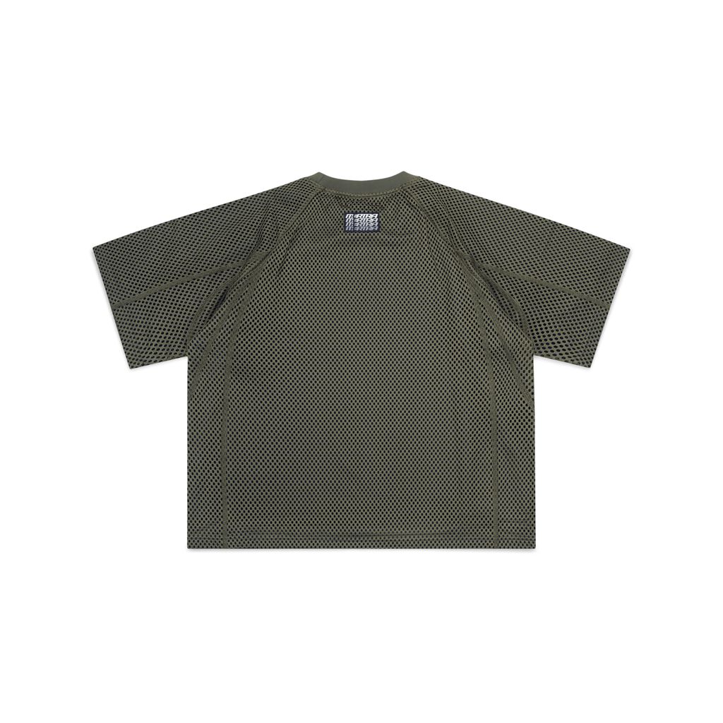 Layered Mesh Jersey (Green)