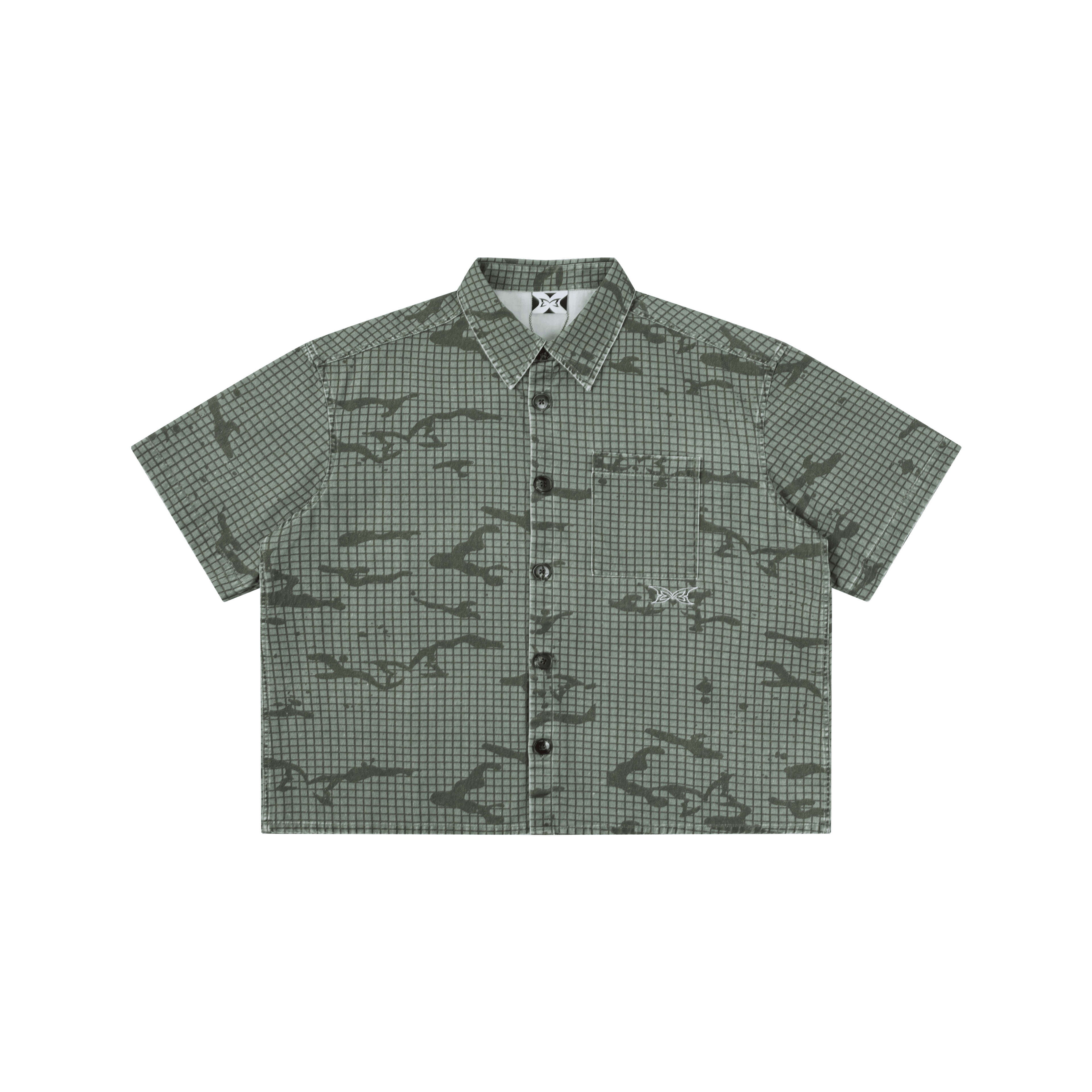 Grid Camo Shirt