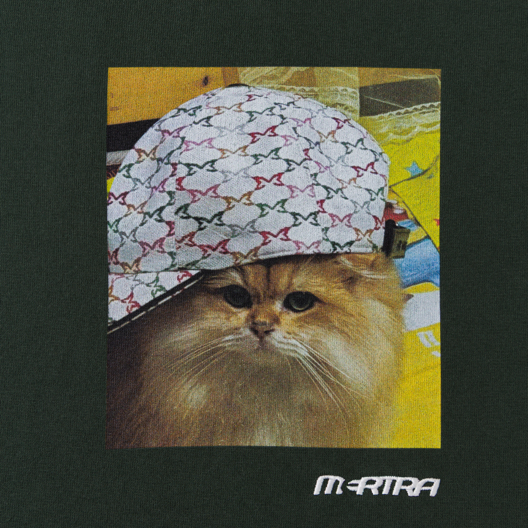 Cat In Da Hat Tee (Green)