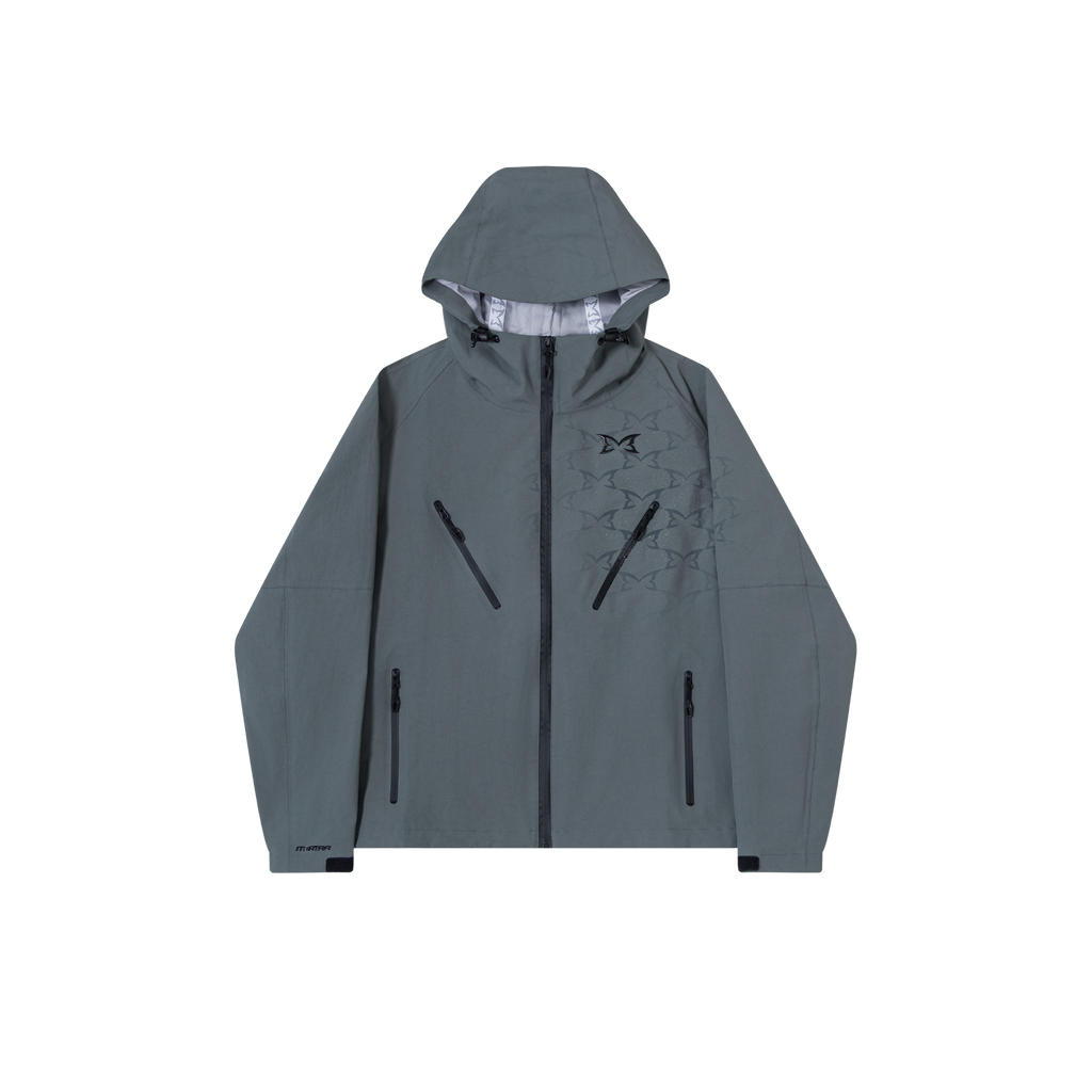 Monogram Shell Jacket 2.0 (Grey)