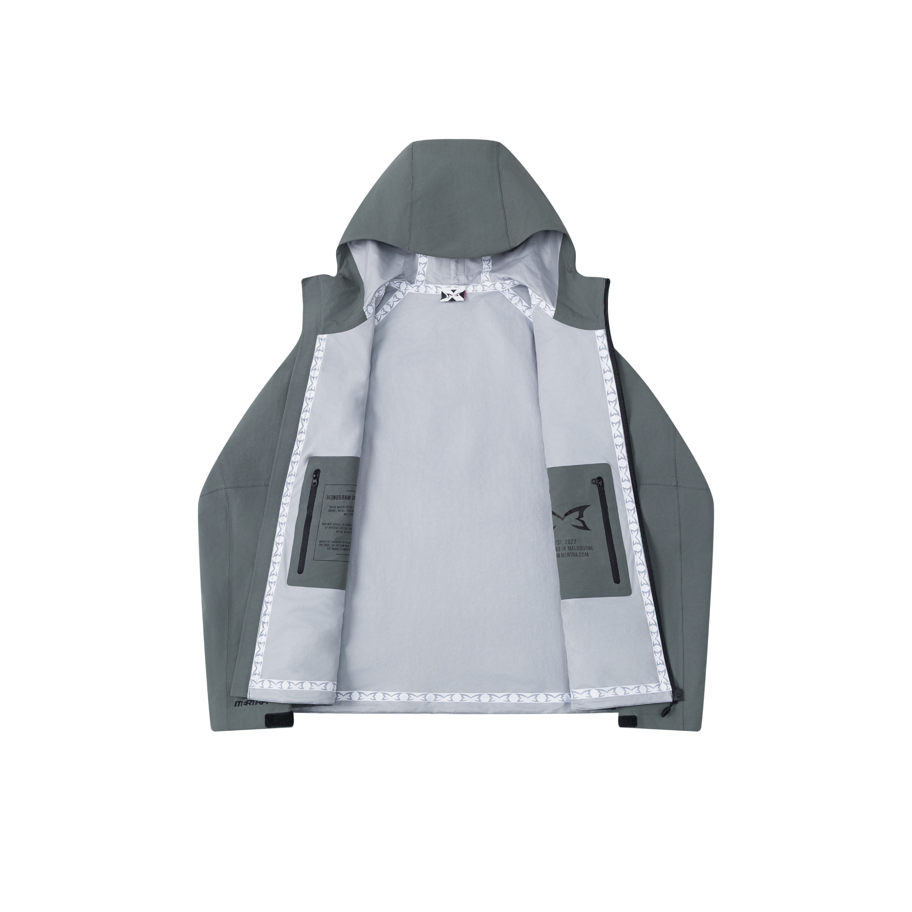 Monogram Shell Jacket 2.0 (Grey)
