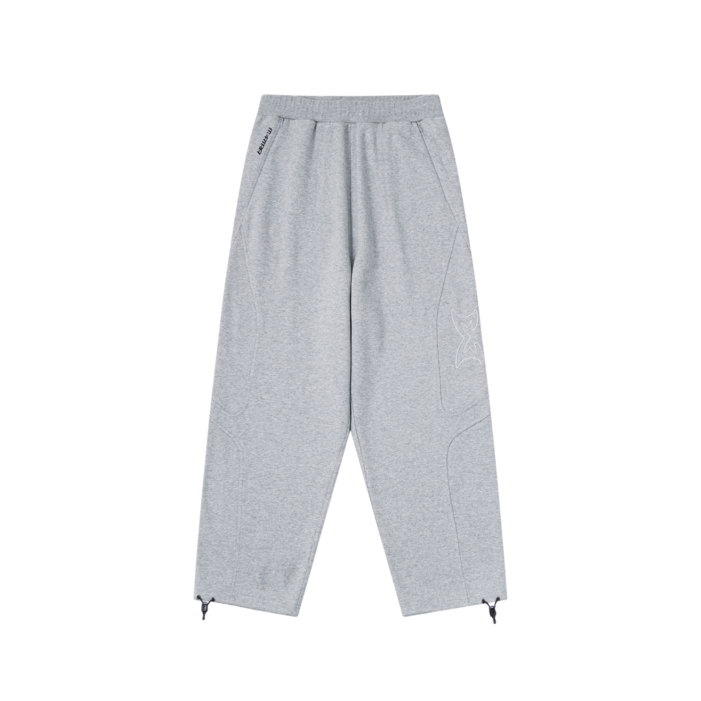 Split Panel Joggers (Grey)