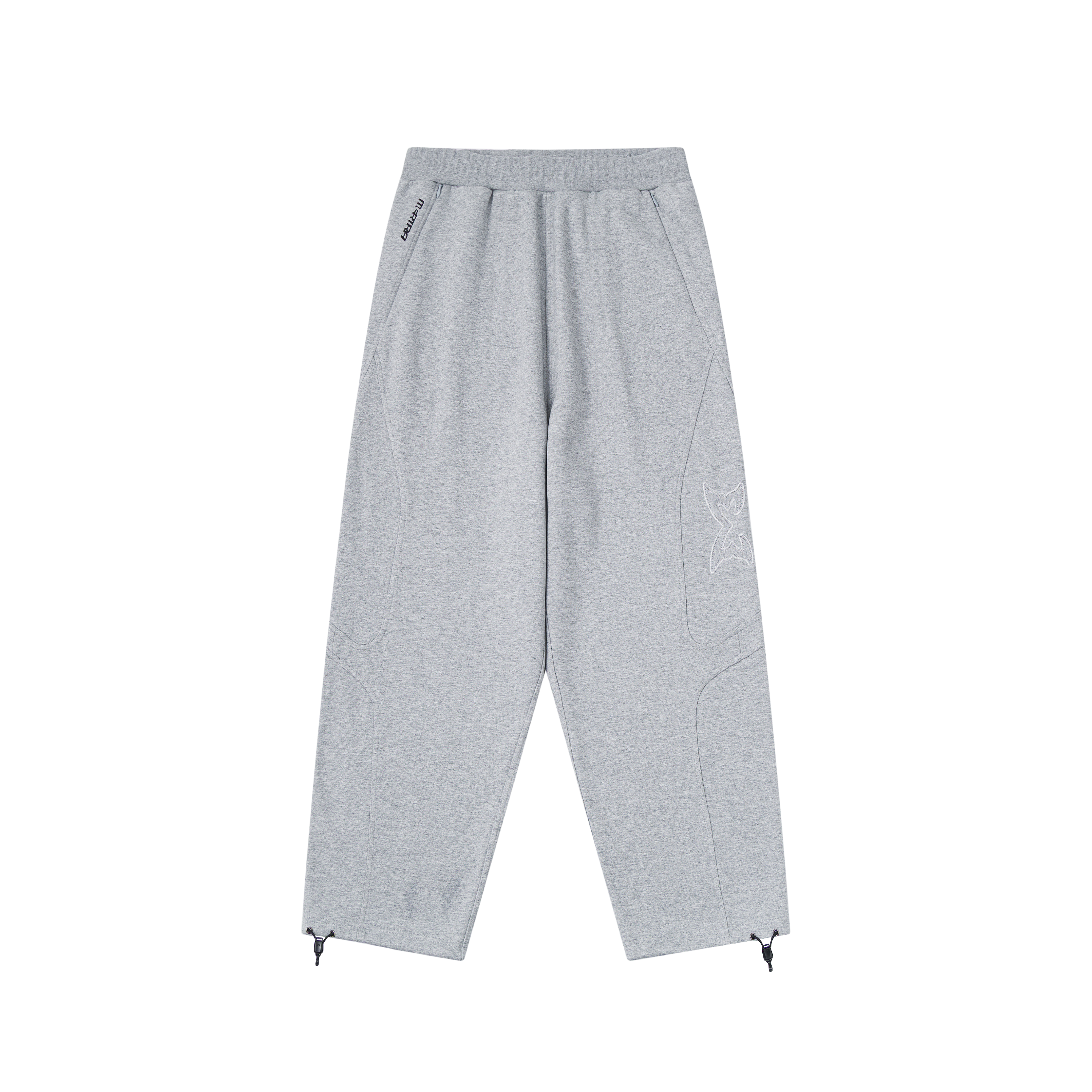 Split Panel Joggers (Grey)