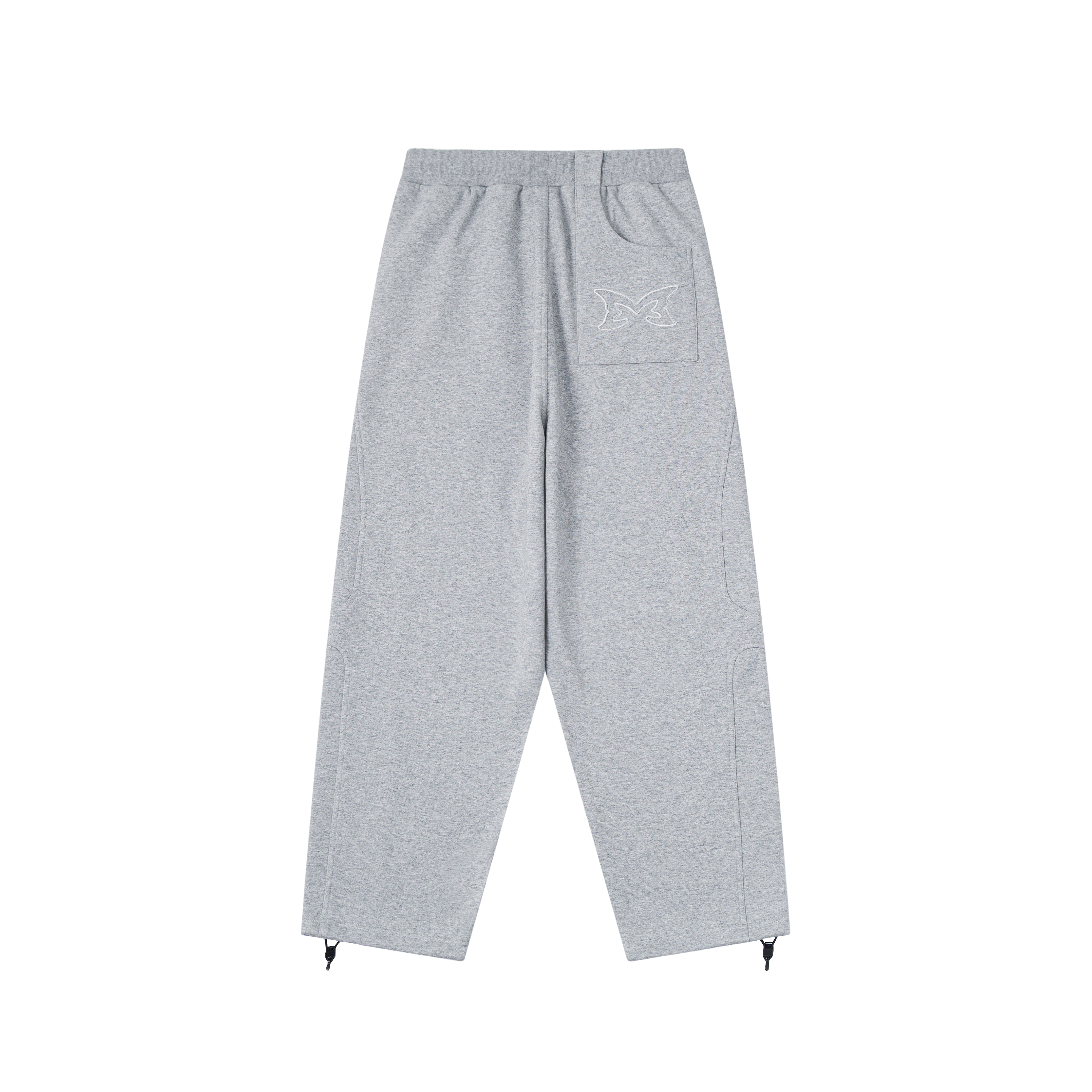 Split Panel Joggers (Grey)