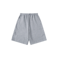Split Panel Tracksuit Shorts (Grey)