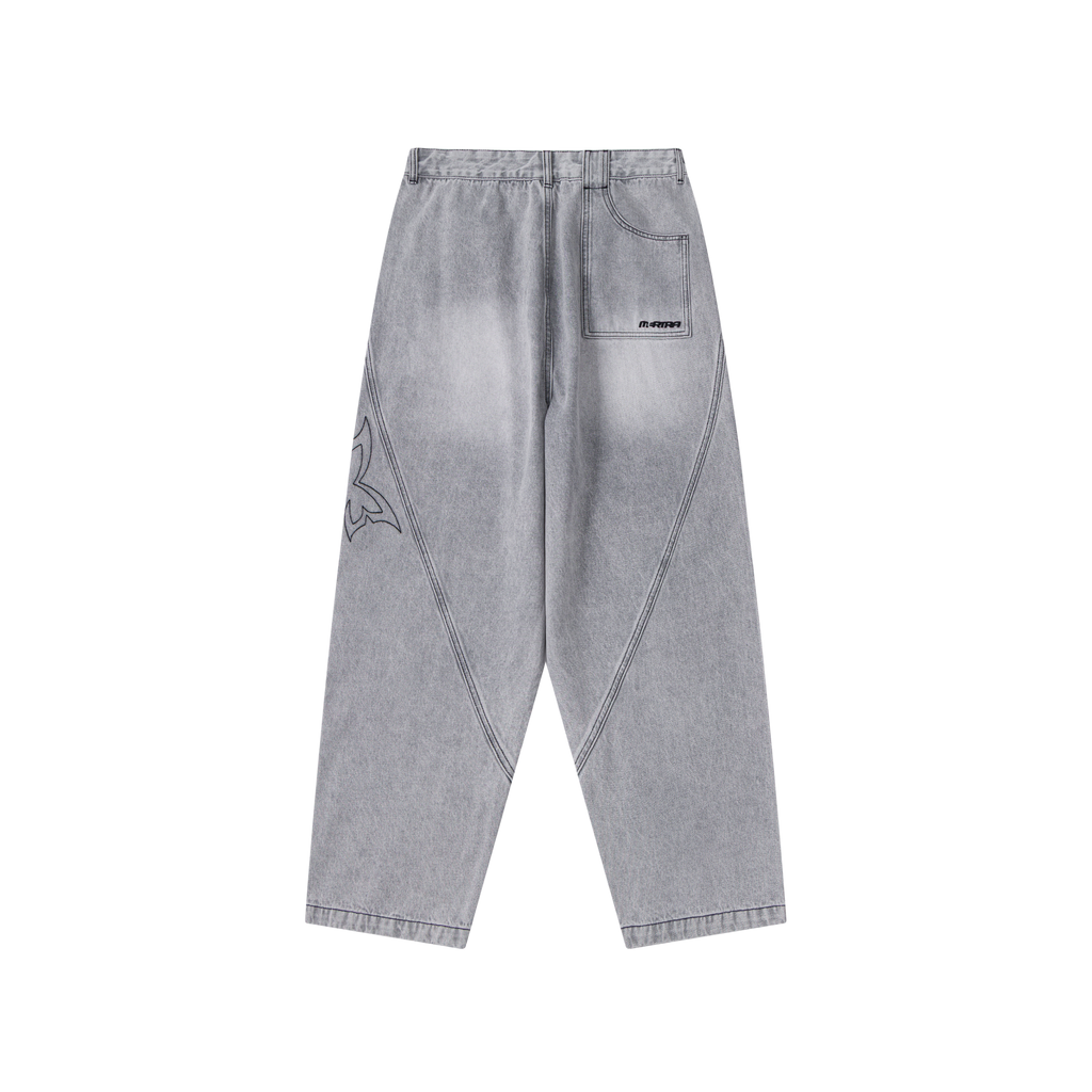 Reverse Bigstep Denim (Grey / Black)