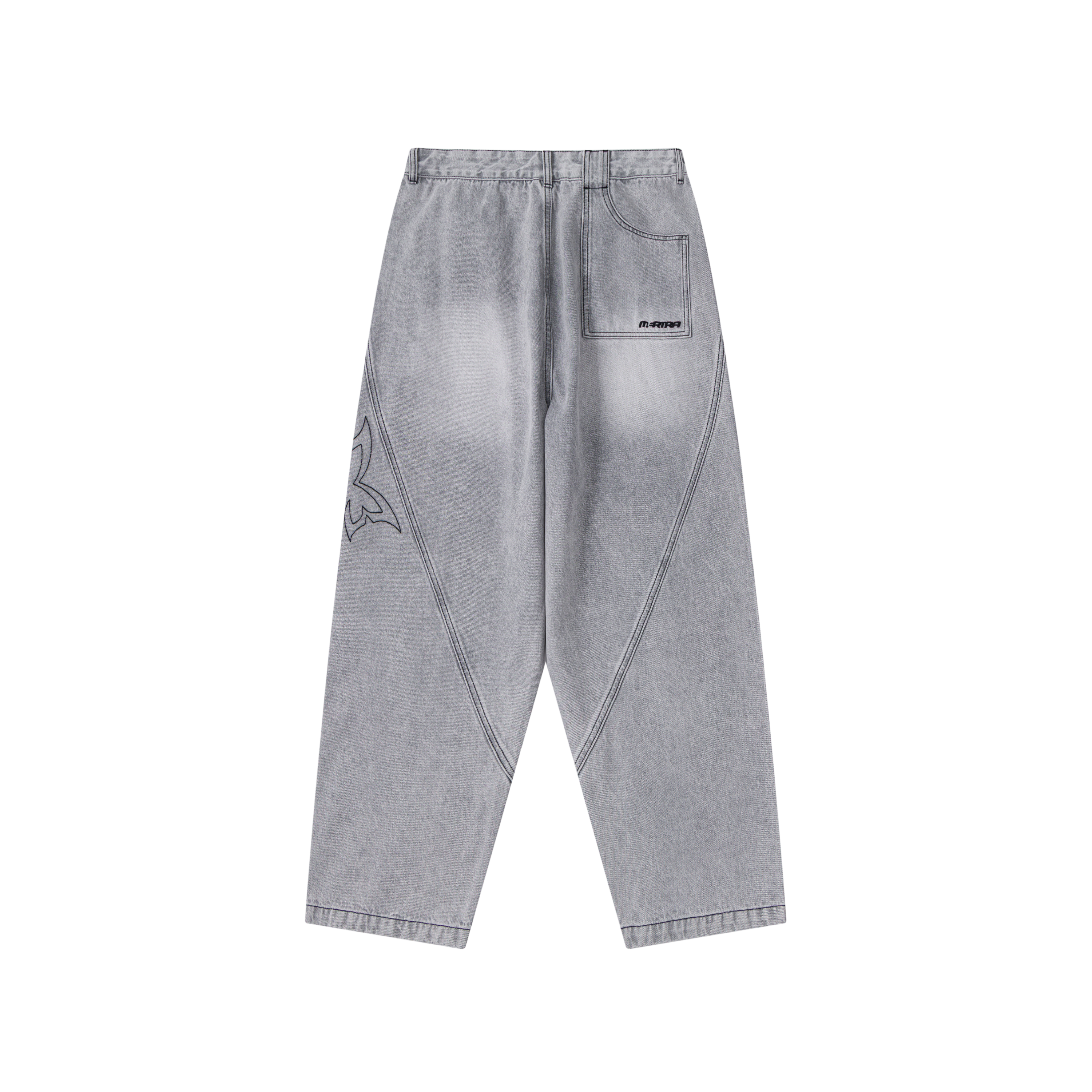 Reverse Bigstep Denim (Grey / Black)