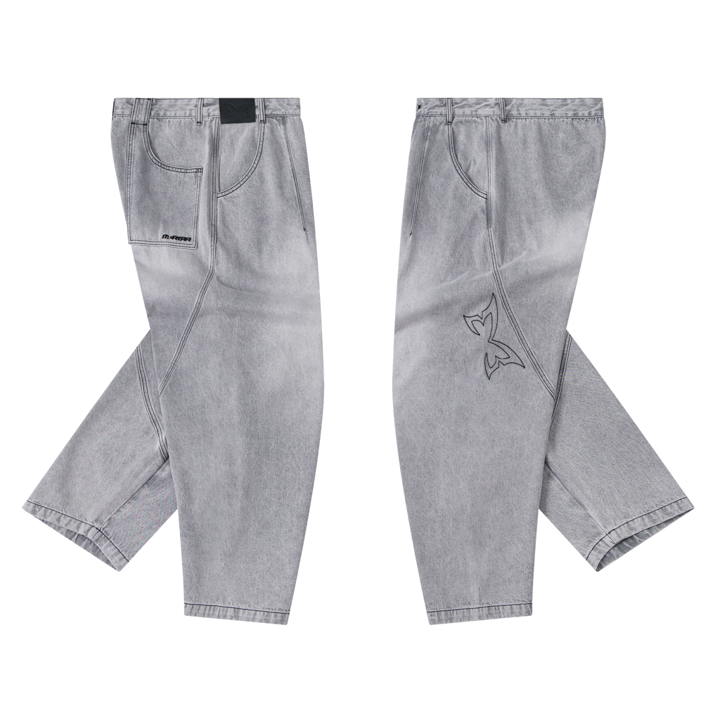 Reverse Bigstep Denim (Grey / Black)