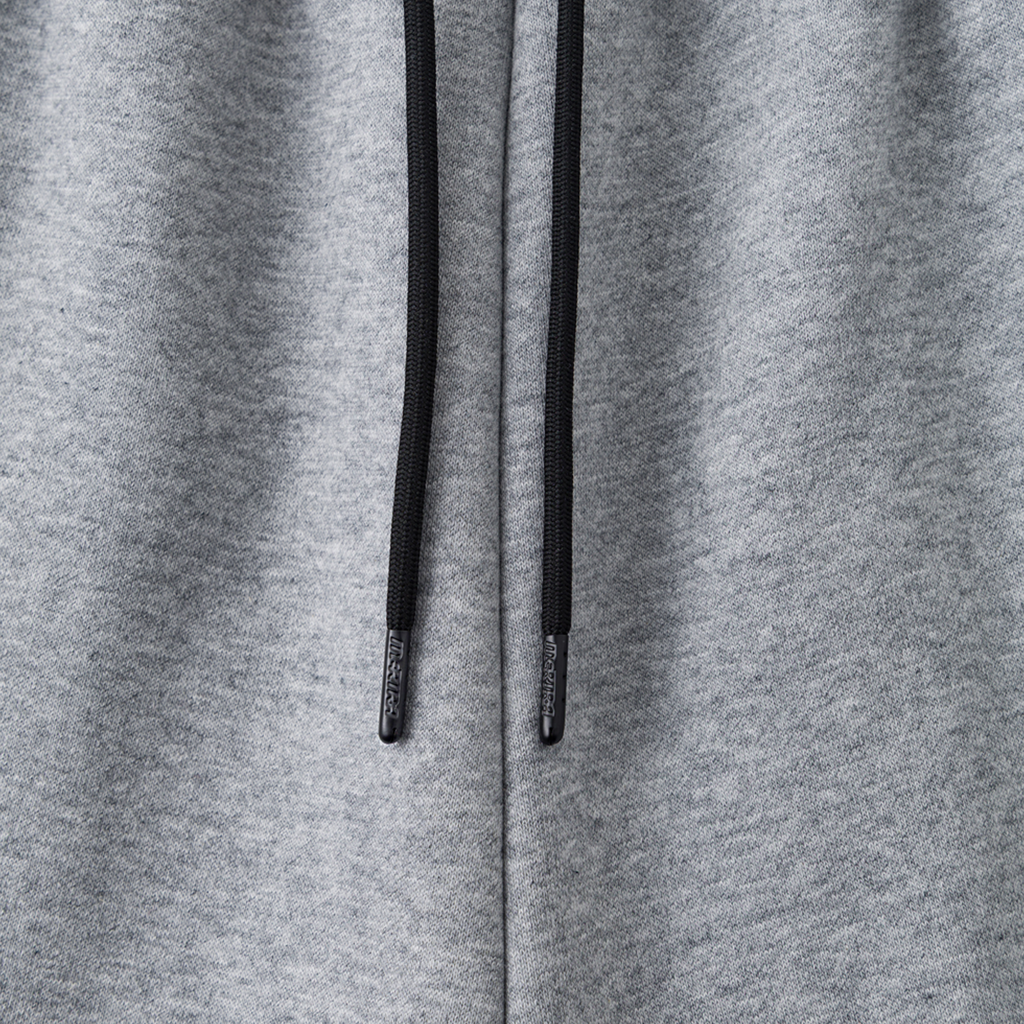 Split Panel Tracksuit Shorts (Grey)