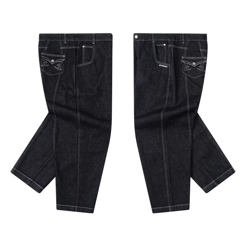 Hardline Denim (Black / White)