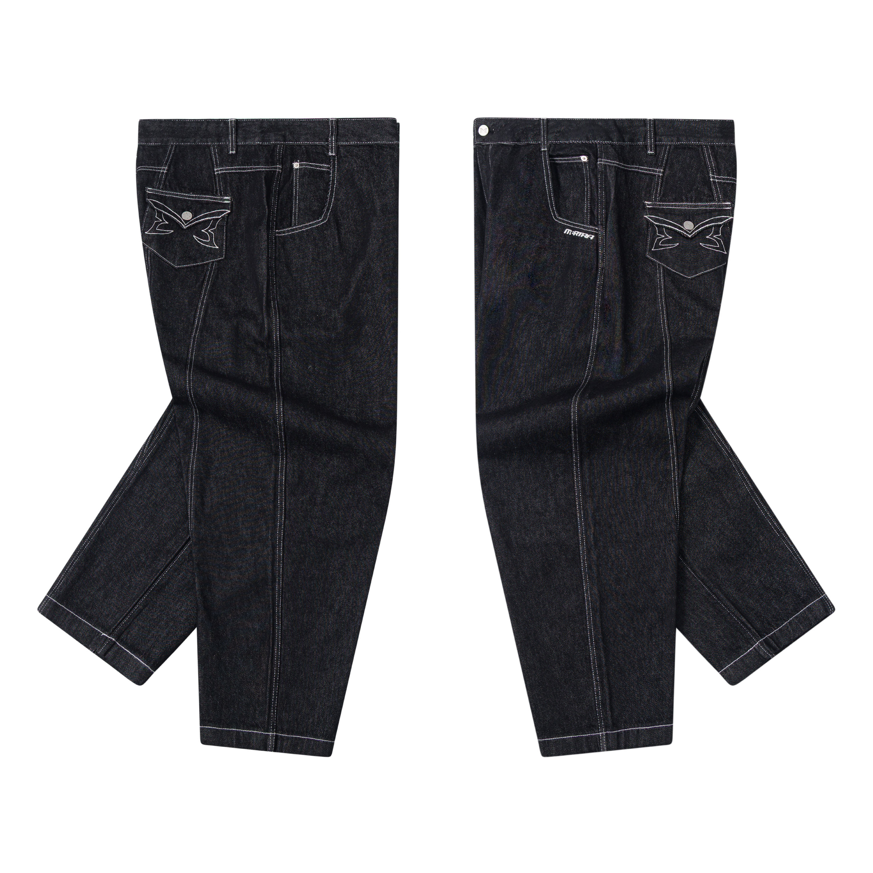 Hardline Denim (Black / White)