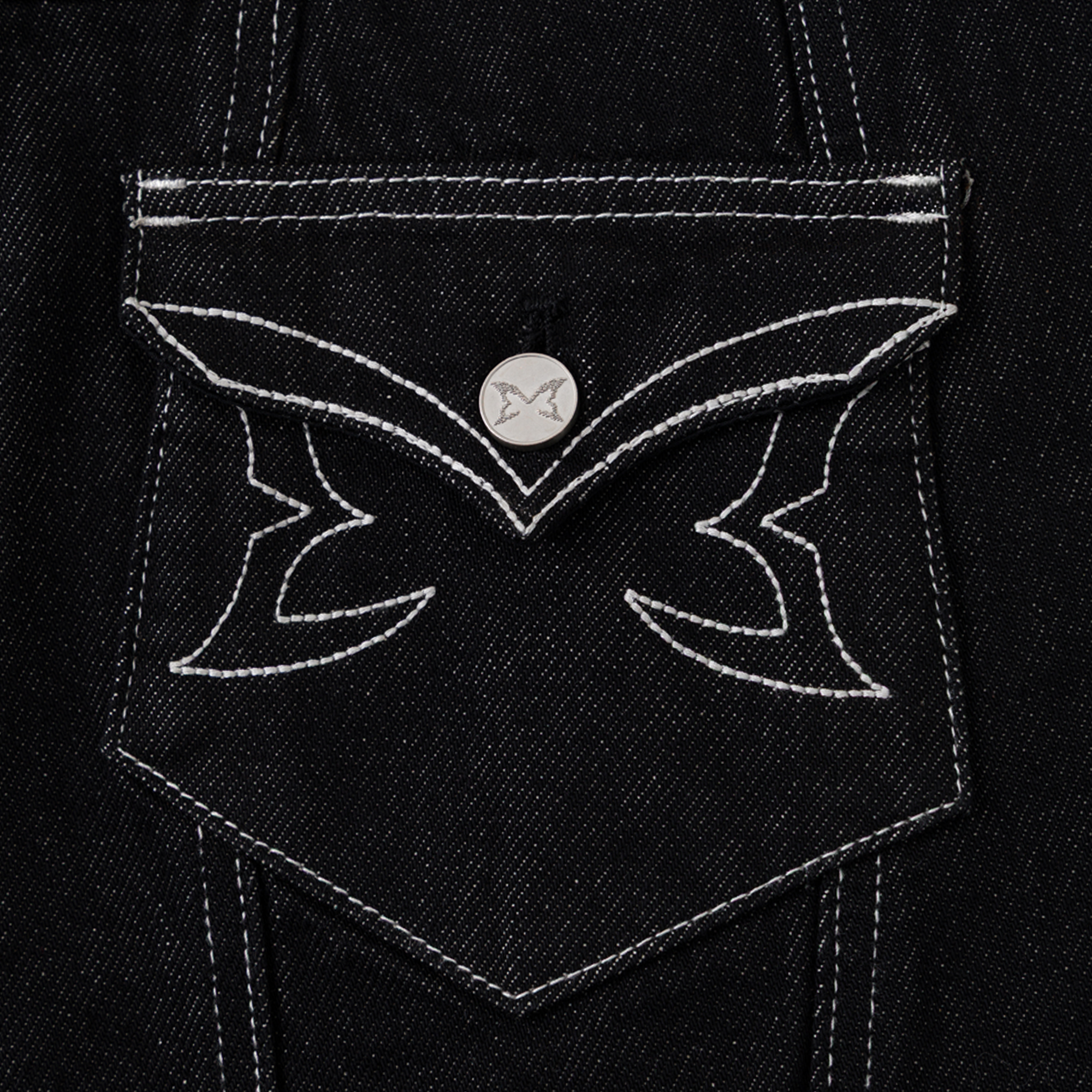Hardline Denim (Black / White)
