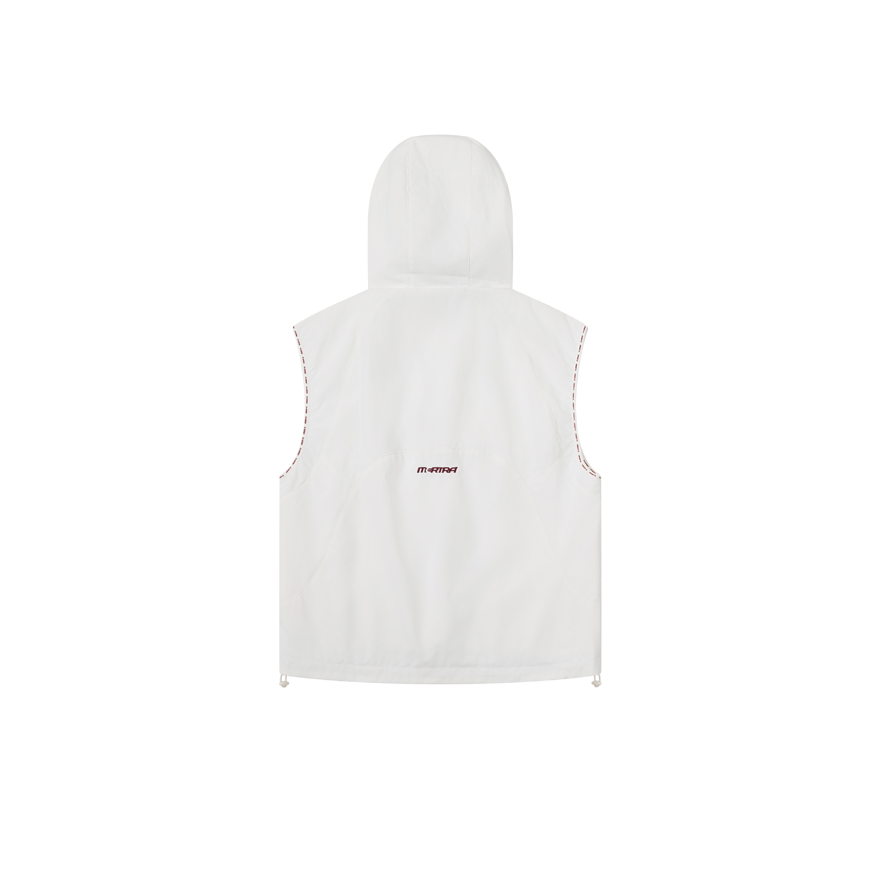 Technical Hooded Gilet (White)