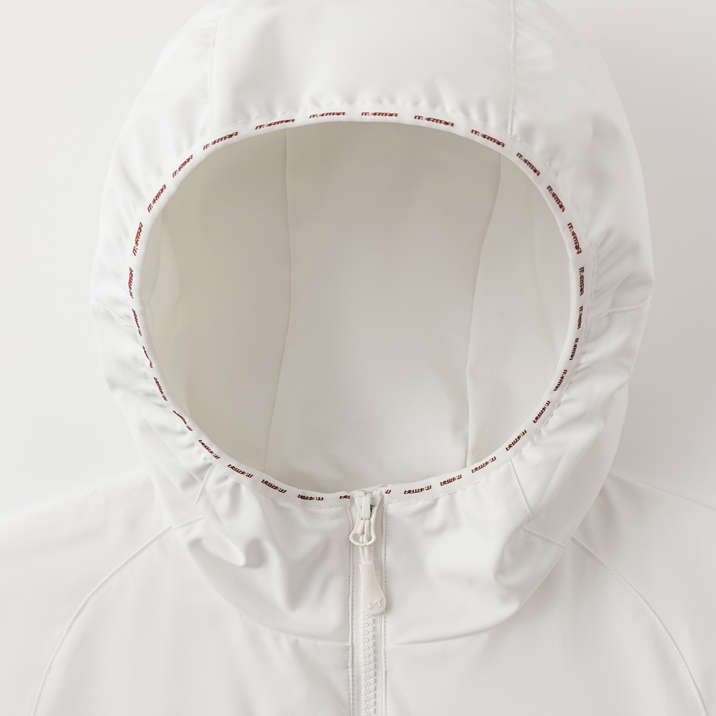 Technical Hooded Gilet (White)