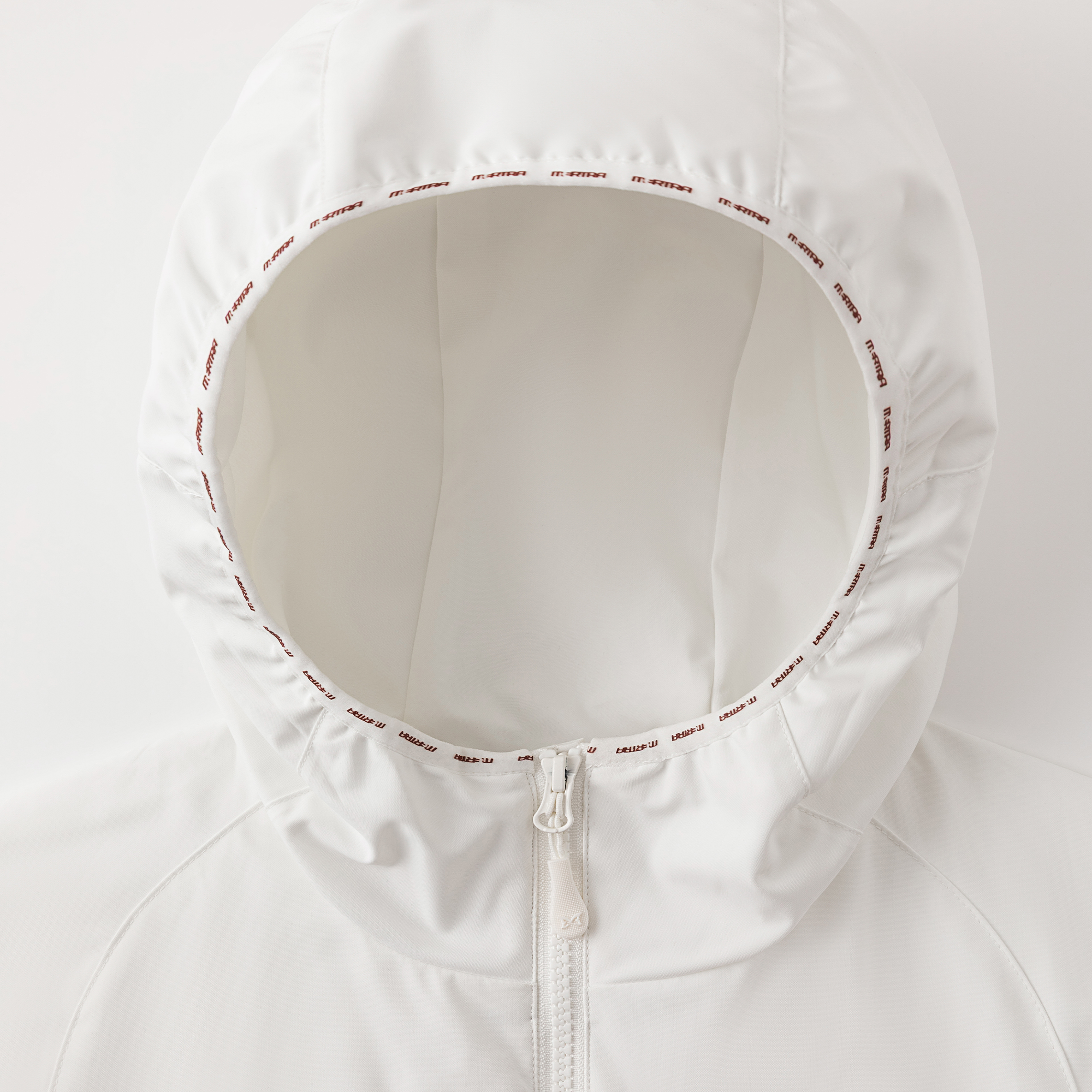 Technical Hooded Gilet (White)