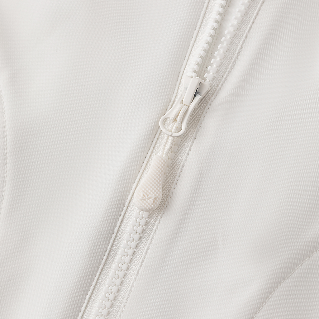 Technical Hooded Gilet (White)