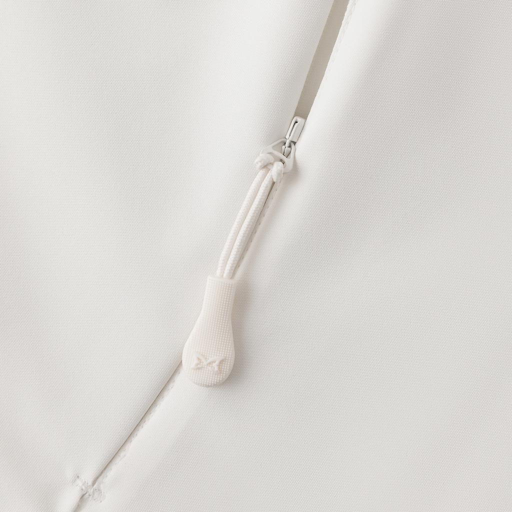 Technical Hooded Gilet (White)