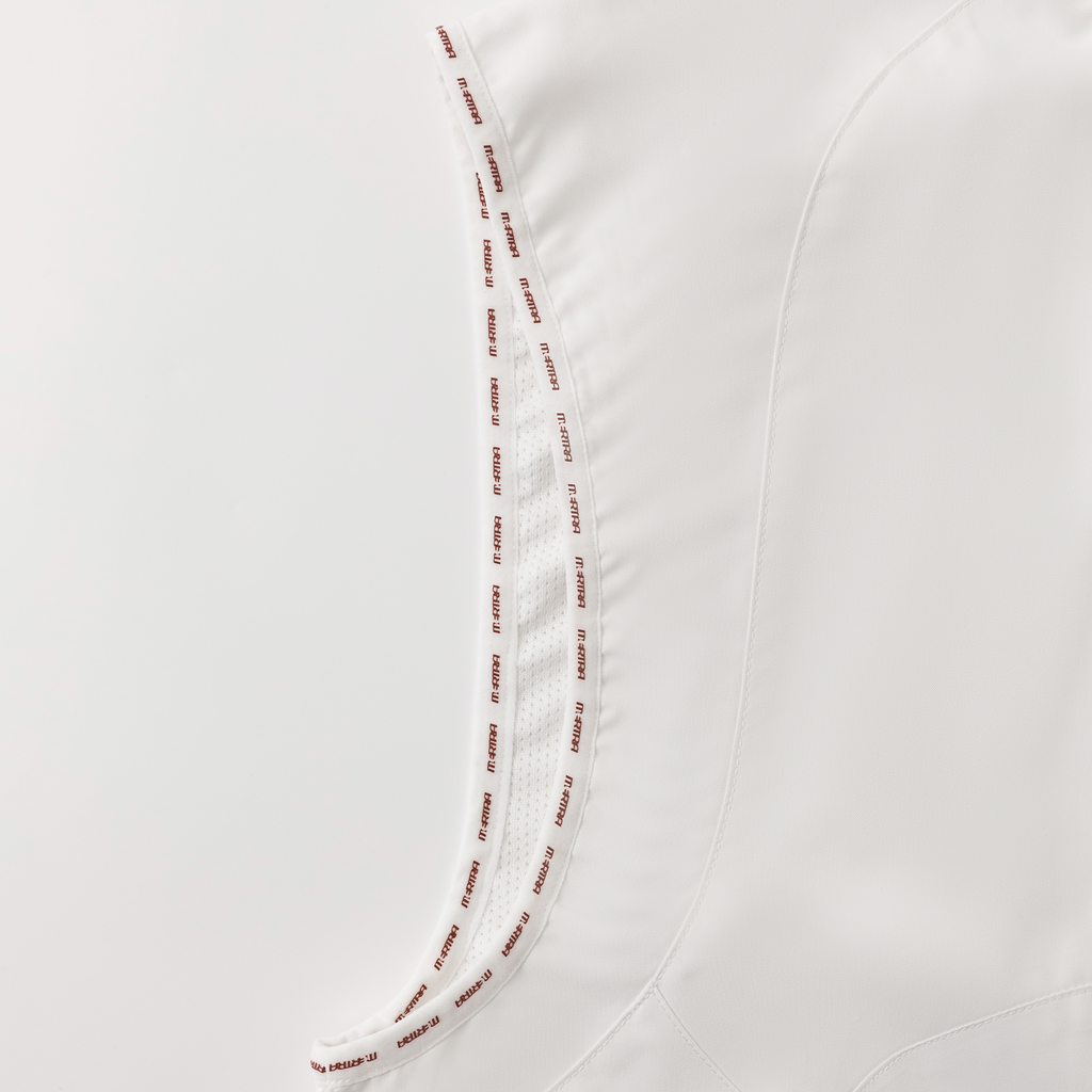 Technical Hooded Gilet (White)