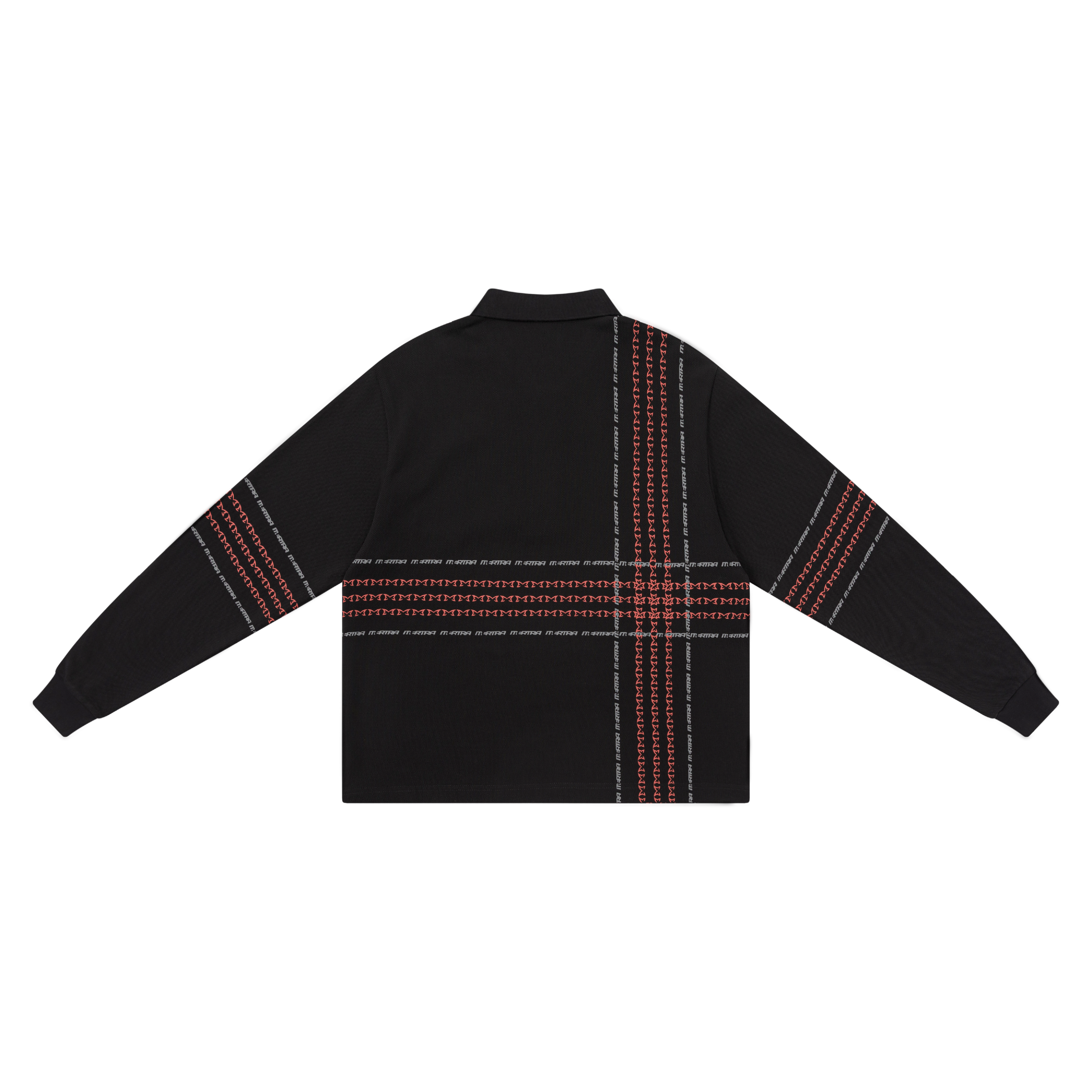 Crosscut Rugby (Black / Red)