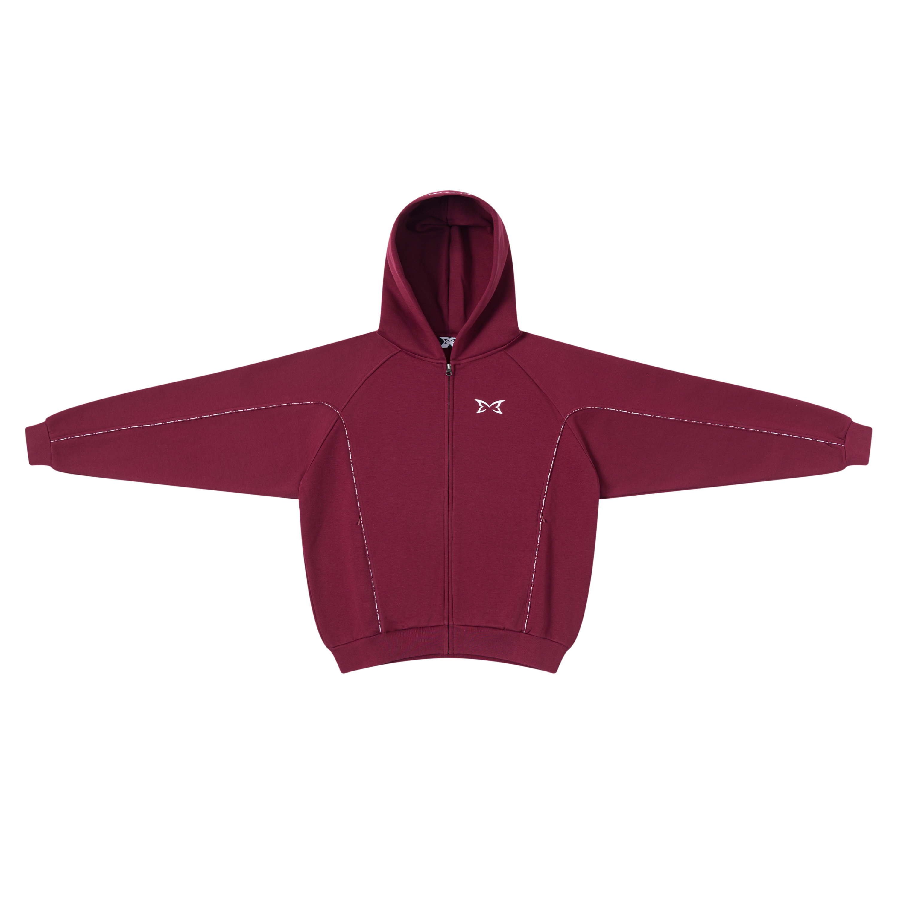 Piping Hood (Maroon)