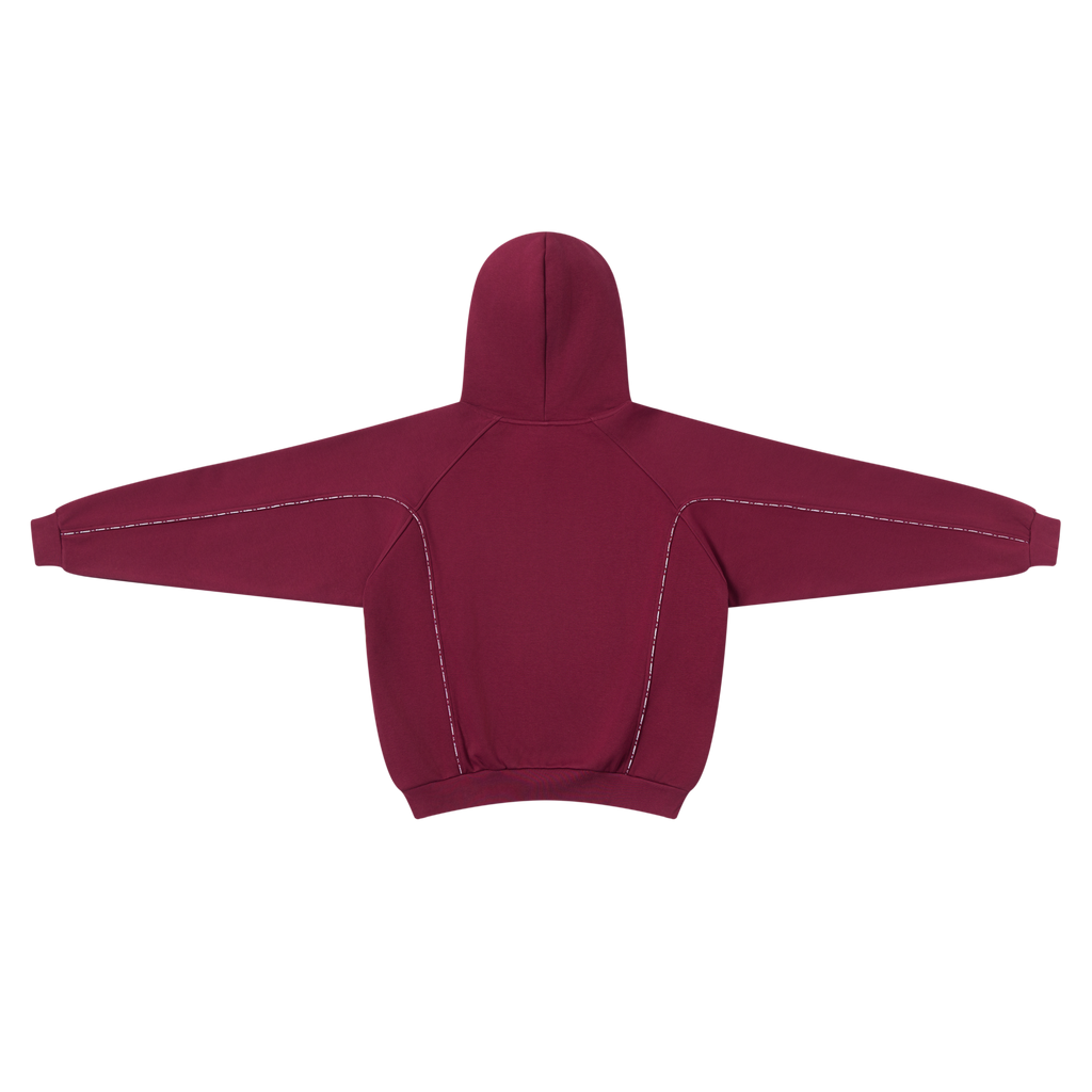 Piping Hood (Maroon)