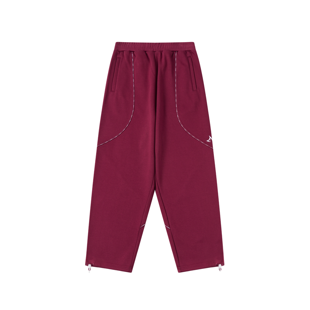Piping Joggers (Maroon)