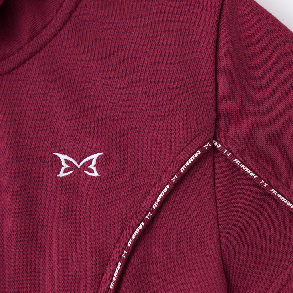 Women’s Piping Top (Maroon)