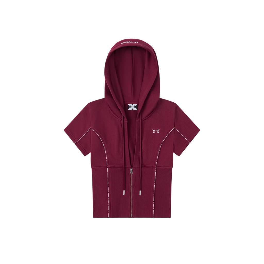 Women’s Piping Top (Maroon)